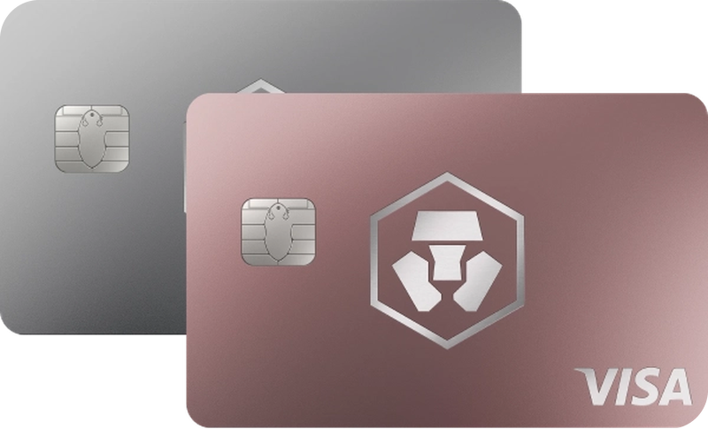 Crypto.com Icy White / Frosted Rose Gold
