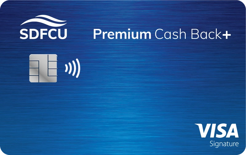 SDFCU Premium Cash Back+ Visa Signature® Card